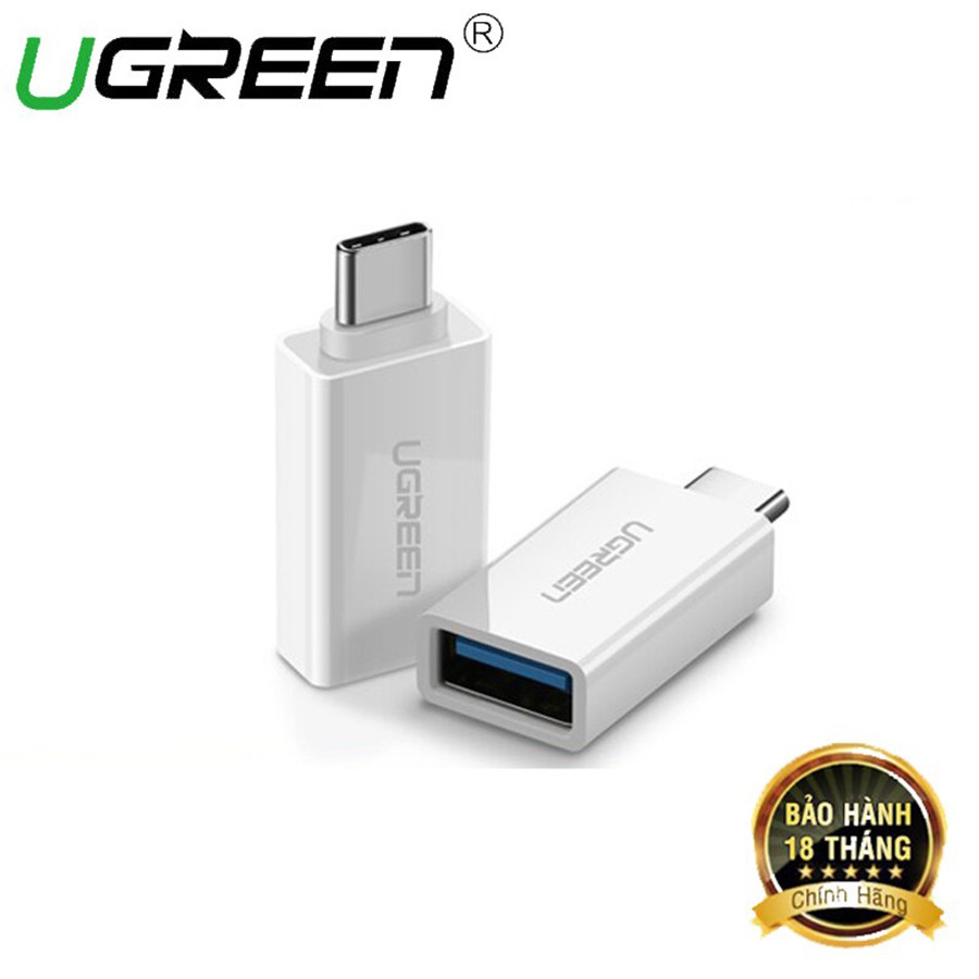 Đầu chuyển đổi USB Type C sang USB 3.0 Ugreen 30155  - HapuStore