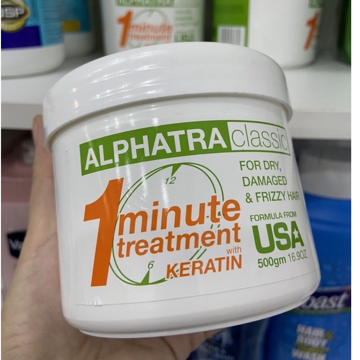 Kem ủ tóc 1 Phút Alphatra Classic 500g