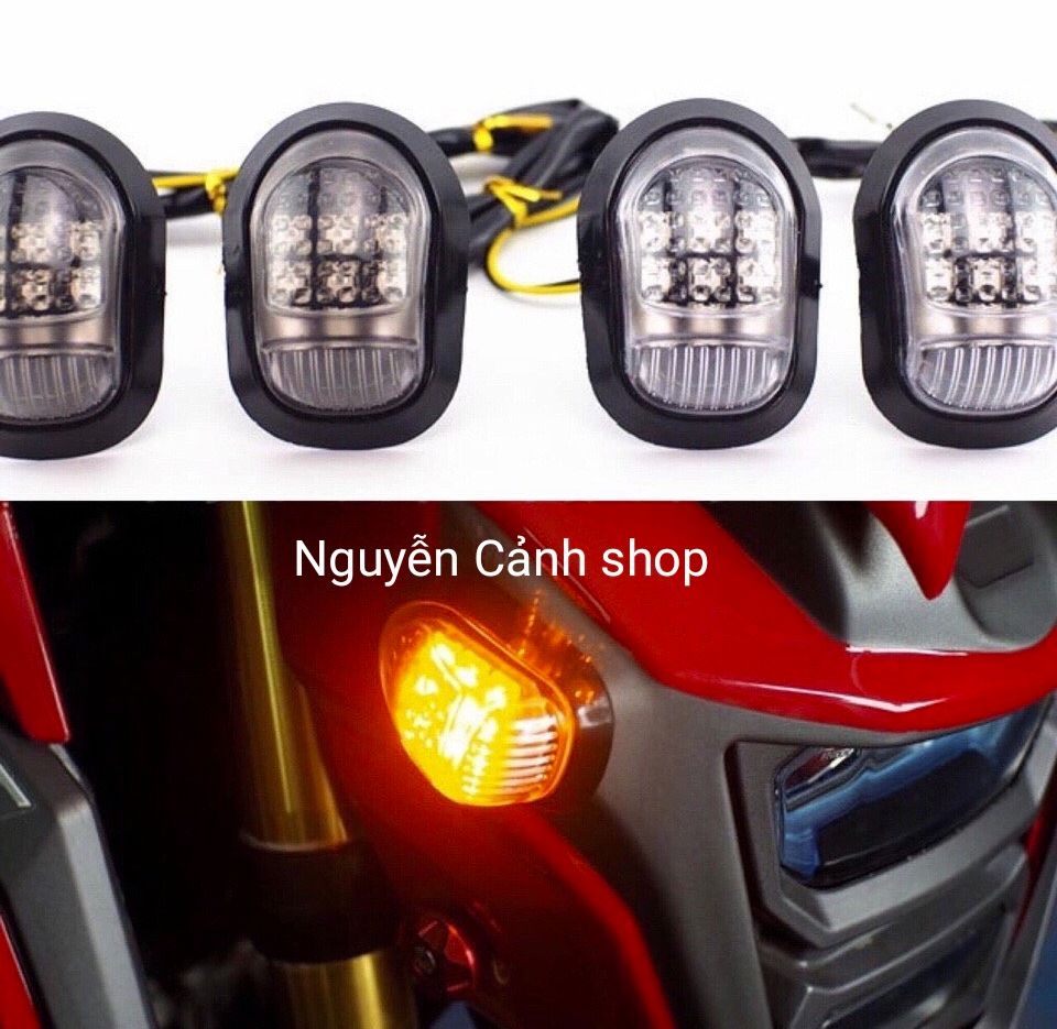 Đèn xi nhan led cho xe winner X xe MSX mẫu con rùa