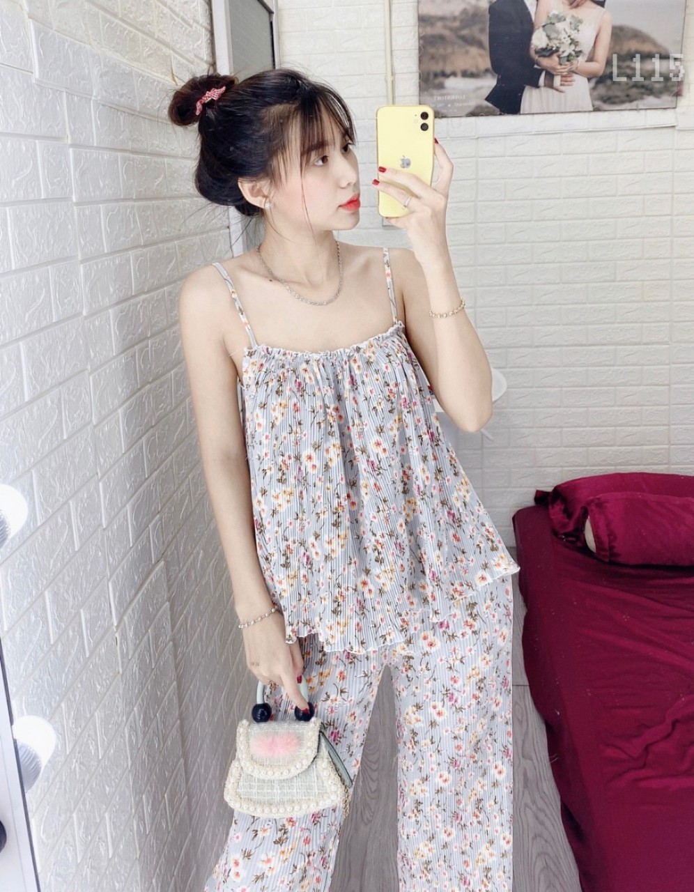 Sét bộ hoa dập ly 2 dây-zu