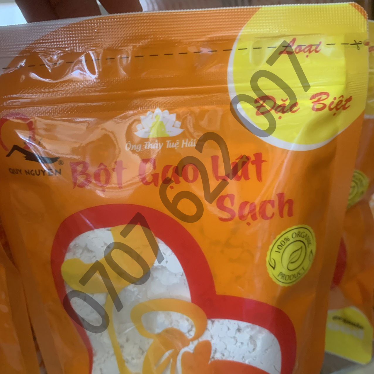 Bột gạo lứt trắng Quy Nguyên 220g