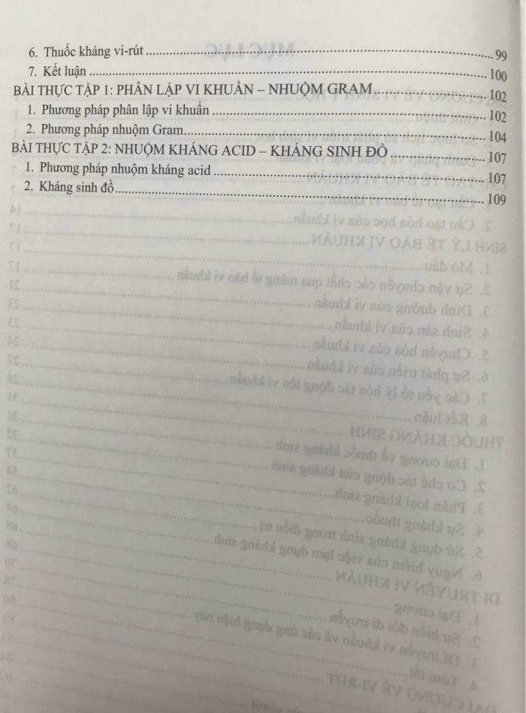 Sách - Vi sinh đại cương (Modul: từ phân tử đến tế bào)