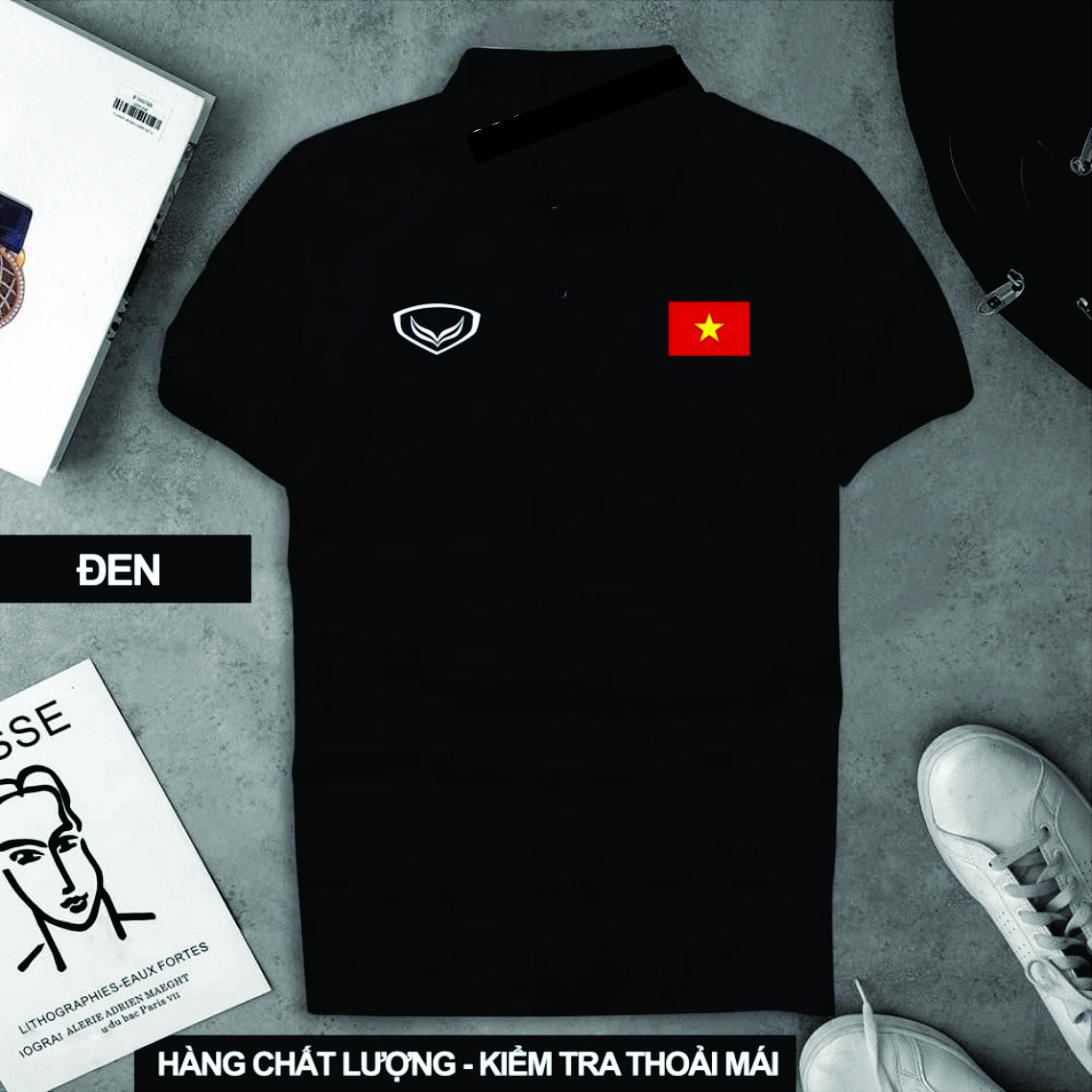 ÁO BÓNG ĐÁ THỂ THAO VIỆT NAM POLO