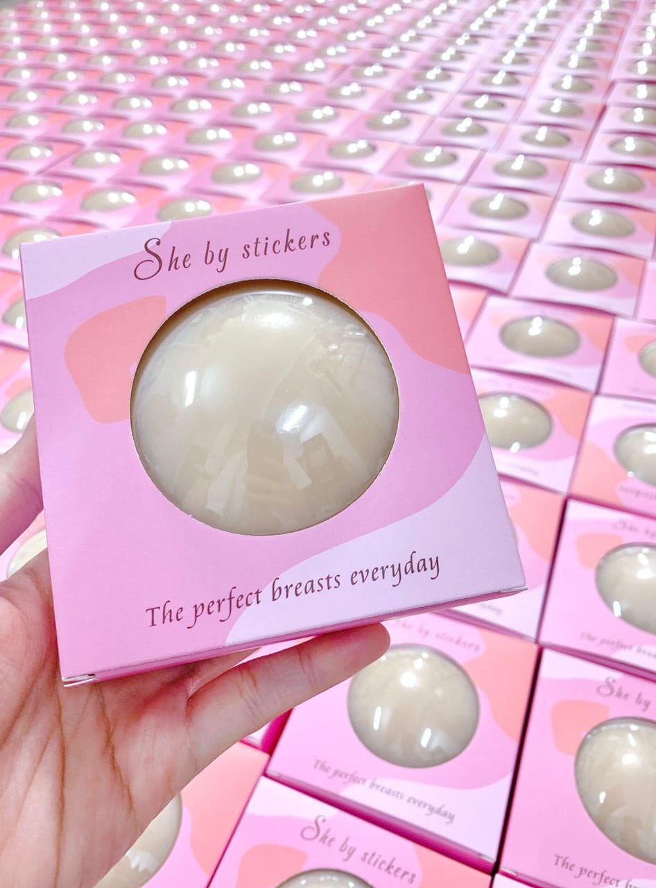 Miếng Dán Ngực She By Stickers, dán nhiệt tự thân