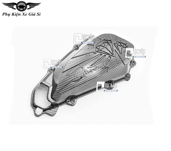 [HCM]Ốp Pô E SH Mode 2020 K2 Carbon MS3332