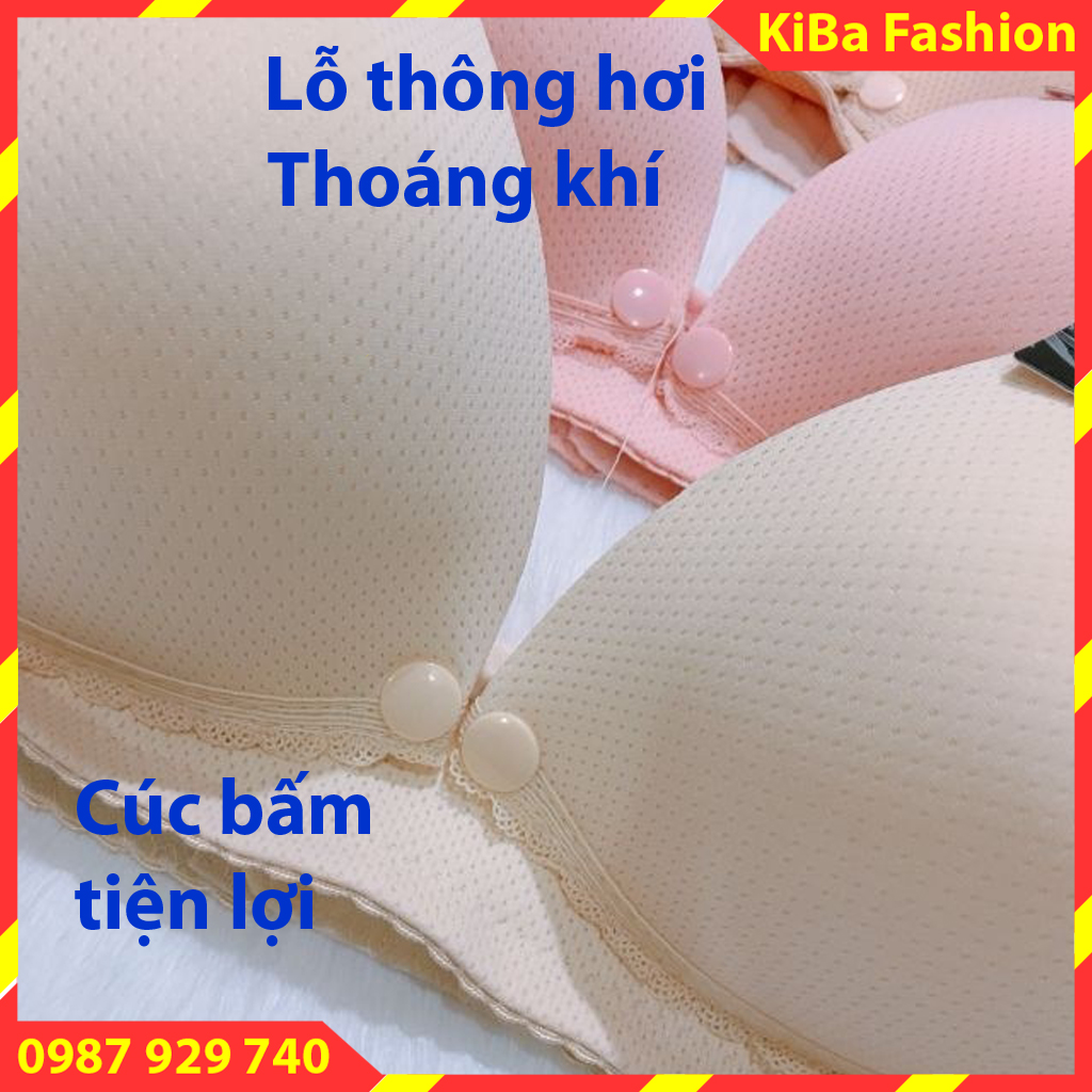 Sét 3 Áo lót THÔNG HƠI cho con bú áo lót bầu áo lót an toàn cho bà bầu sau sinh - 3ALB - áo lót cho con bú / ao lot cho con bu / áo lót bầu / ao lot bau / áo cho con bú / ao cho con bu