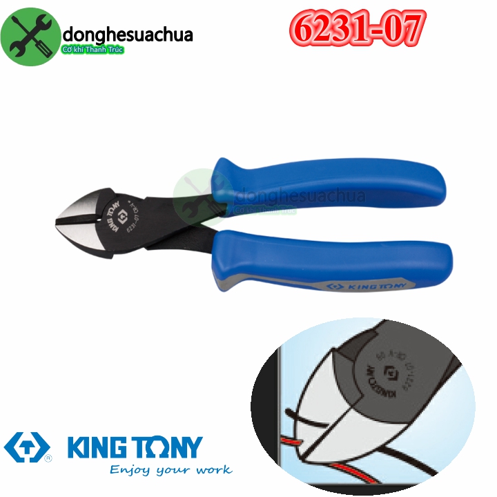 [HCM]Kềm cắt Kingtony 6231-07 7inch 180mm