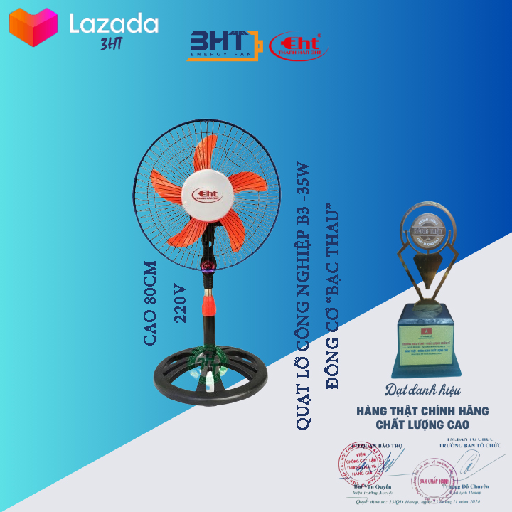 QUẠT LỠ CÔNG NGHIỆP B3 - 220V