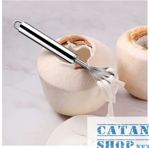 Dụng cụ đánh vảy cá đa năng, siêu tiện dụng, Cây nạo dừa bằng thép không gỉ-GD475-DanhVayCa