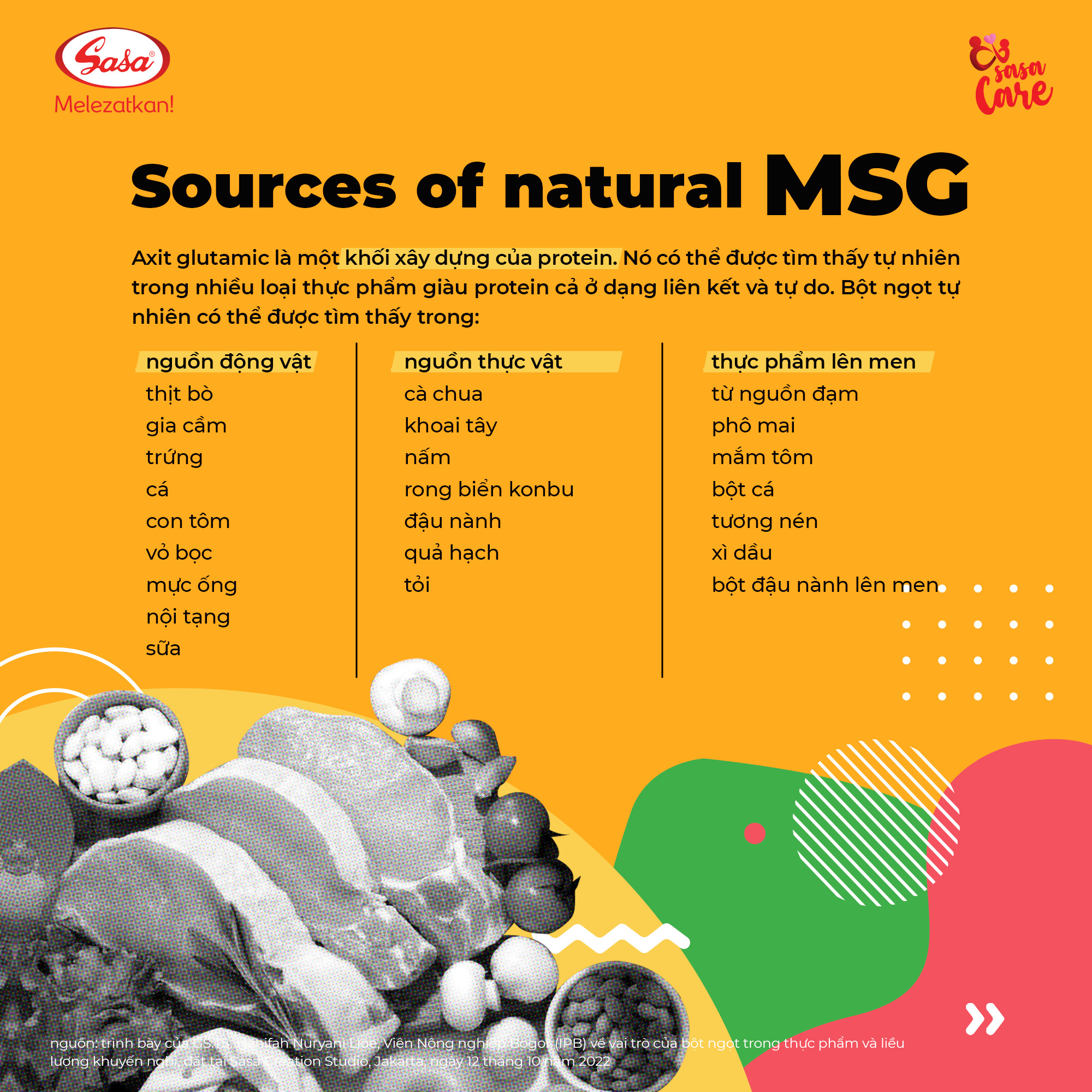 BỘT NGỌT SASA 500G - NHẬP KHẨU INDONESIA