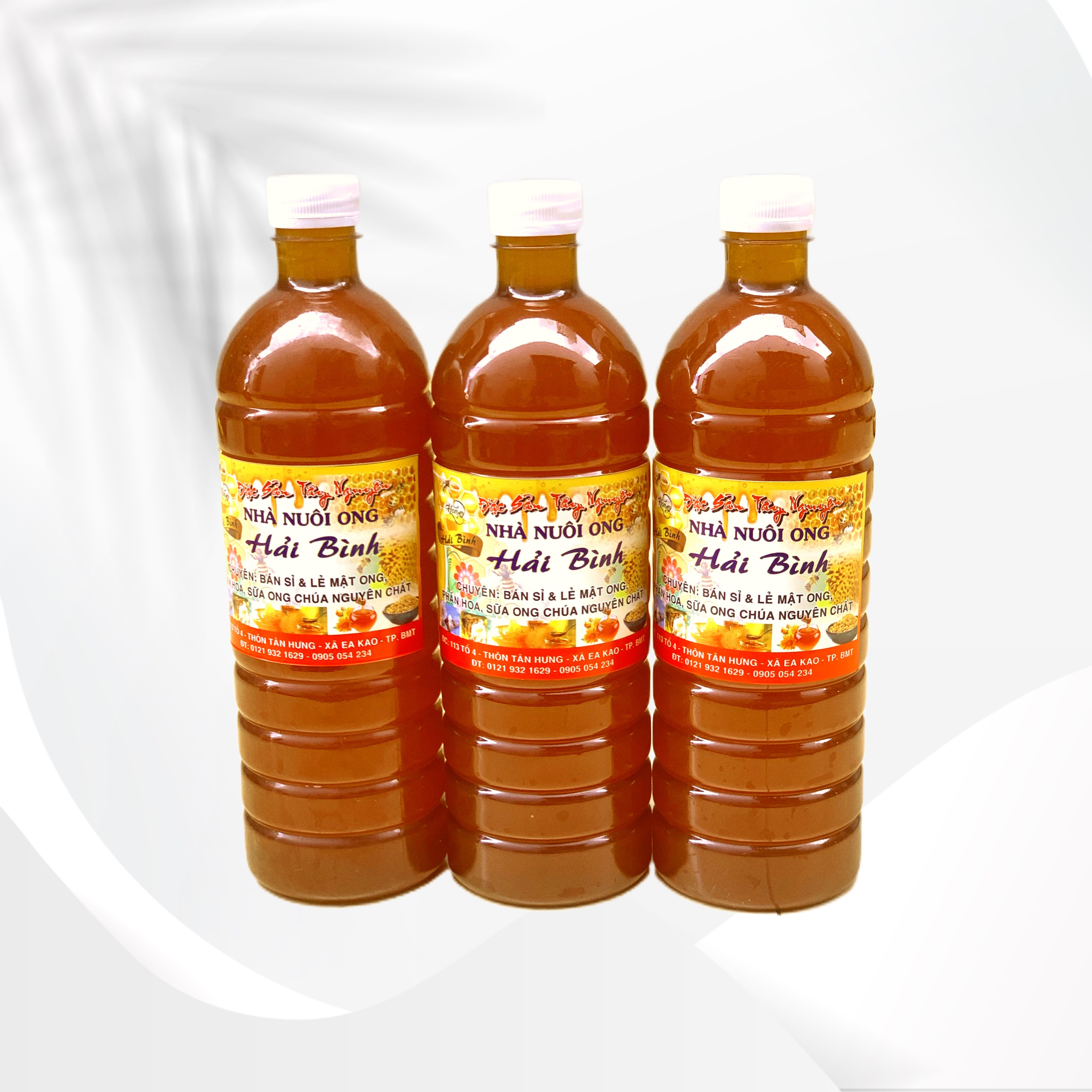 MẬT ONG HOA NHÃN NGUYÊN CHẤT CHAI 1 LÍT