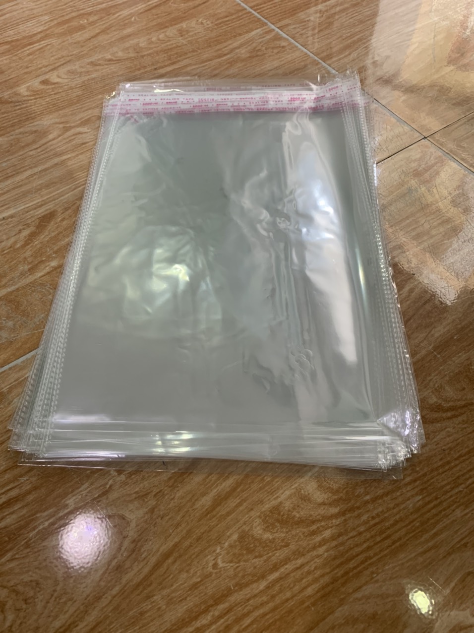 {1kg/size} Túi OPP dán keo đựng quần áo, phụ kiện... (hàng đẹp - y hình)