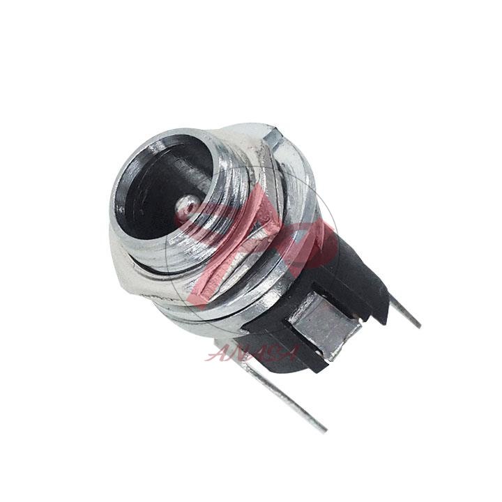 Jack DC Tròn Kim Loại 5.5x2.1mm