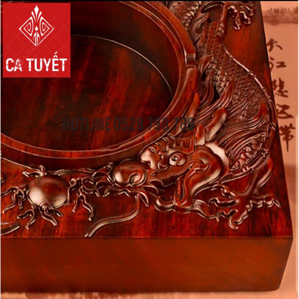 Gạt Tàn Thuốc Gỗ Hương Siêu rẻ (G)