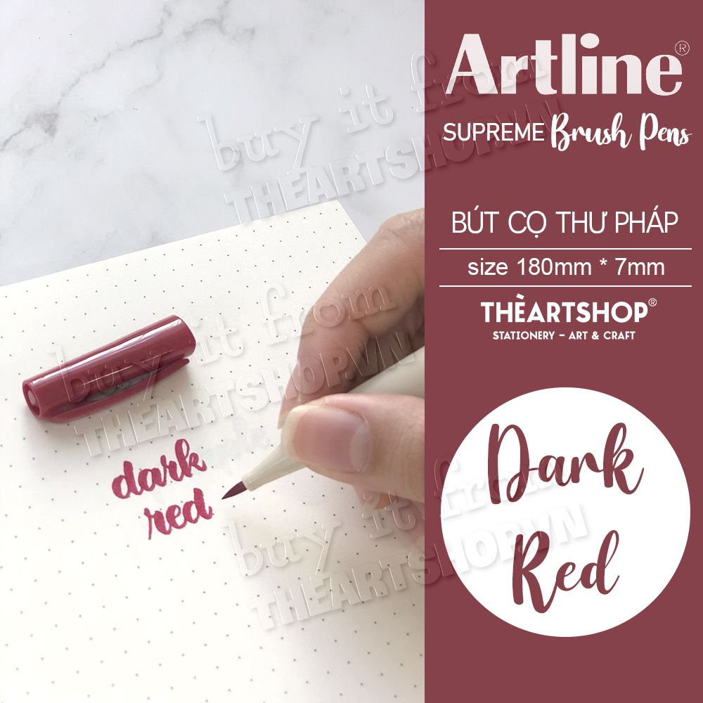 [THEARTSHOP] Bút đầu cọ ARTLINE SUPREME brush pen (EPFS-F) phần 1