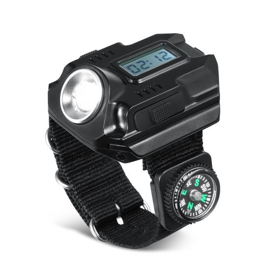 WorldMart - ĐỒNG HỒ PHƯỢT 2 IN 1 WRISTLIGHT