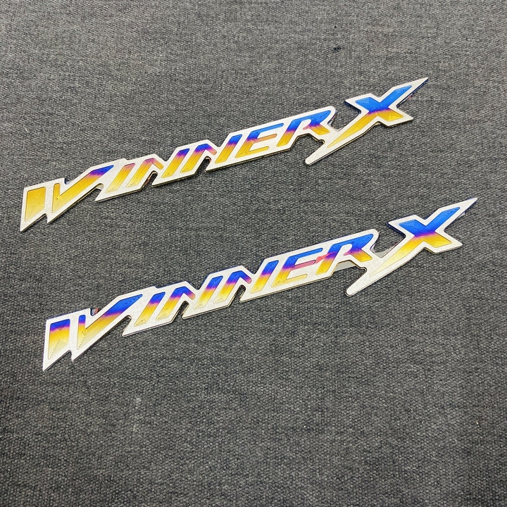 Tem dán titanium cho Exciter Winner Winner X Sonic...