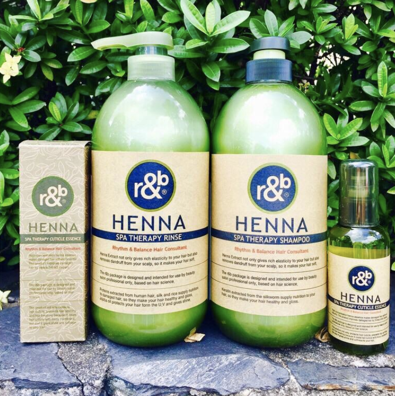 [HCM]Dầu xả thảo dược R&B Henna Spa Therapy Rinse 1000ml