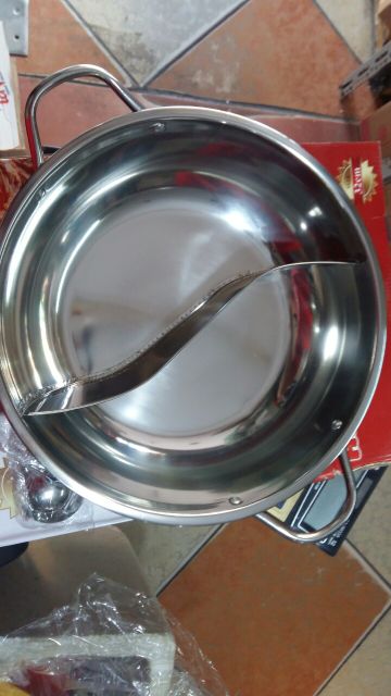 NỒI LẨU 2 NGĂN LOẠI DÀY ĐẸP