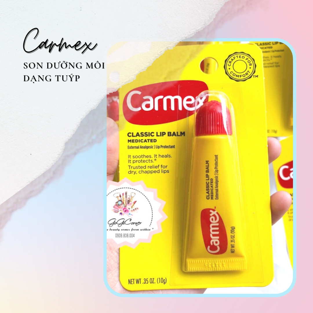 SON DƯỠNG MÔI CARMEX DẠNG TUYP 10GR