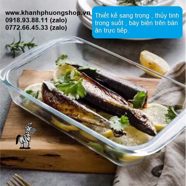 [HCM]khay thủy tinh lock&lock 1.7L - khay thủy tinh lock&lock