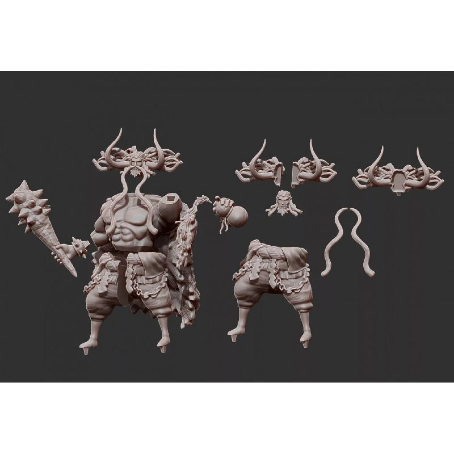 File in 3D mô hình Kaido One Piece - Manga