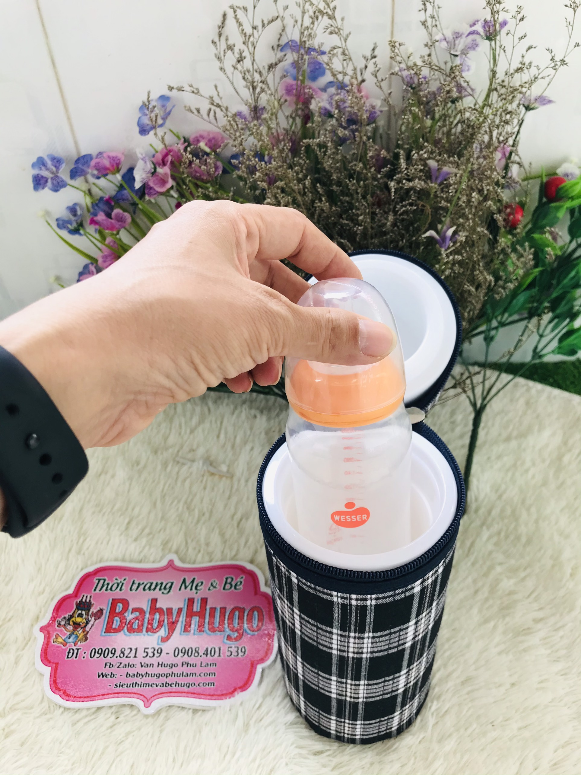 BÌNH Ủ SỮA ĐÔI/ĐƠN HÀNG 3 LỚP