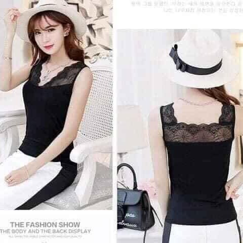 GOODMAKET-ÁO ba lỗ nữ, Áo Ba Lỗ Nữ Cổ Chữ V Phong Cách Hàn Quốc,Aó mặc trong vest,mặc tropng áo khoác  siêu đẹp,Áo hai dây nữ