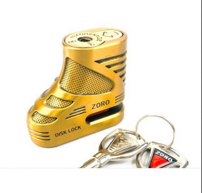 Khóa đĩa xe máy zoro disk lock kèm 2 chìa