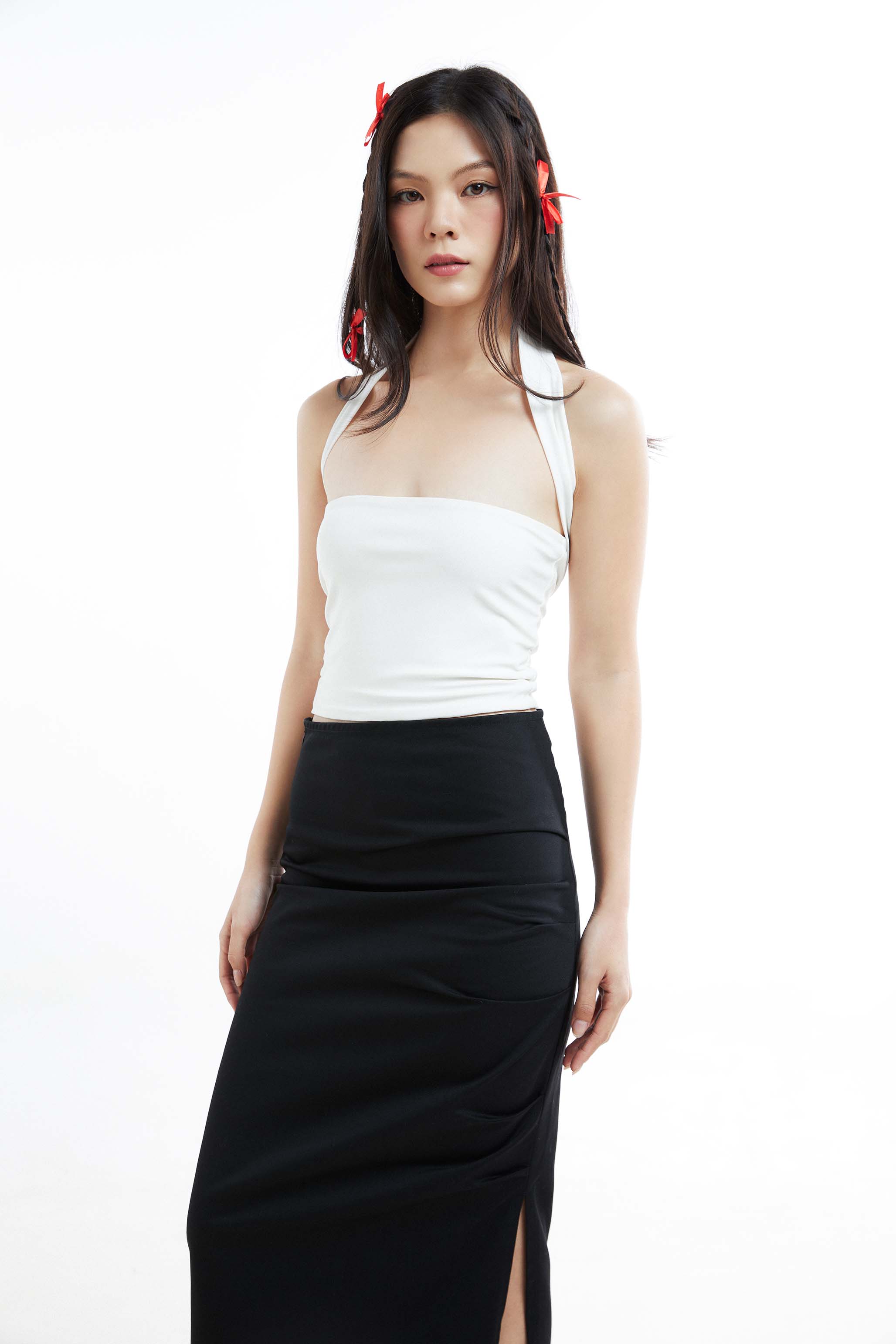 DOTTIE - Áo ống kèm khăn T0643