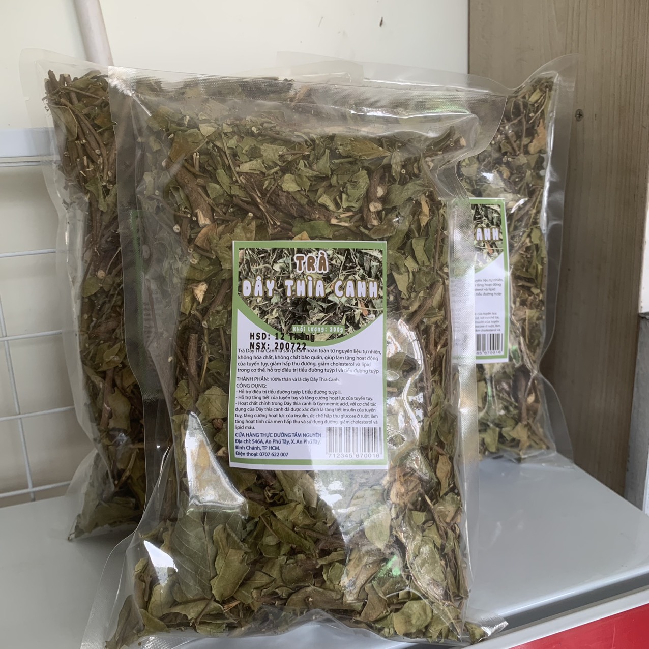 Trà dây Thìa Canh loại 1 gói 200g