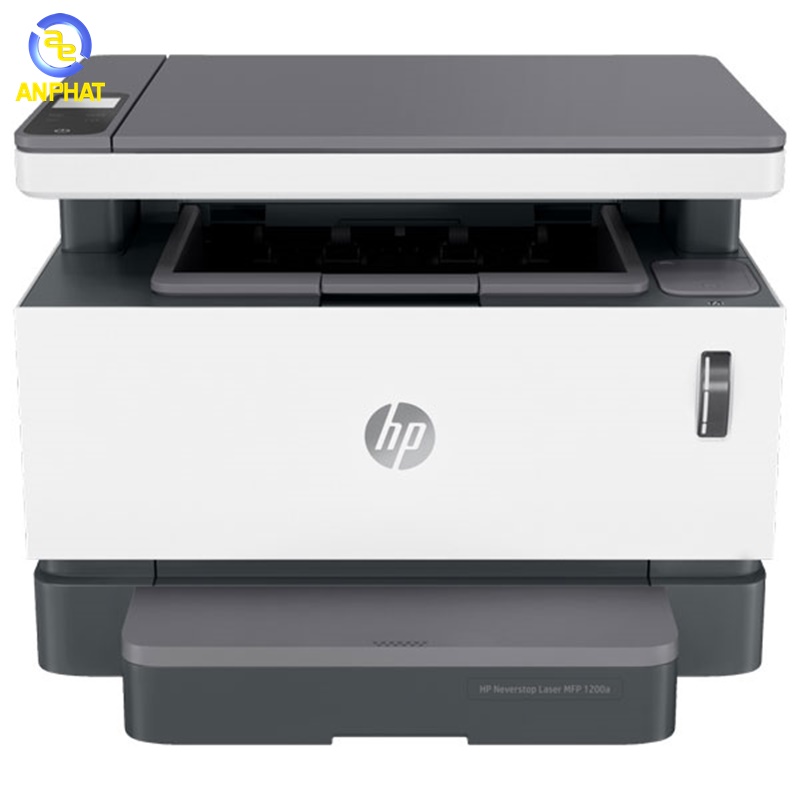 TRẢ GÓP 0% Máy in HP Neverstop Laser MFP 1200a 4QD21A đa chức năng in sao chép quét, thời gian bảo hành sản phẩm 12 tháng