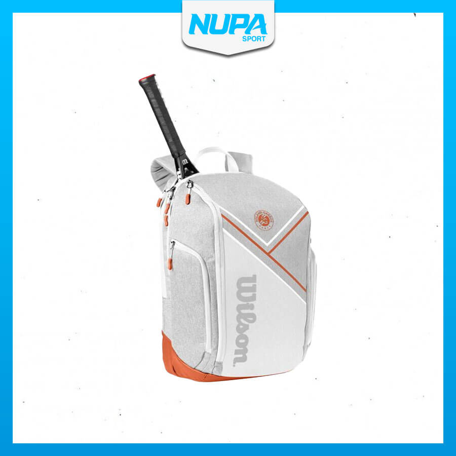 Balo Tennis Wilson Super Tour Backpack PG 2022 White/Blue
