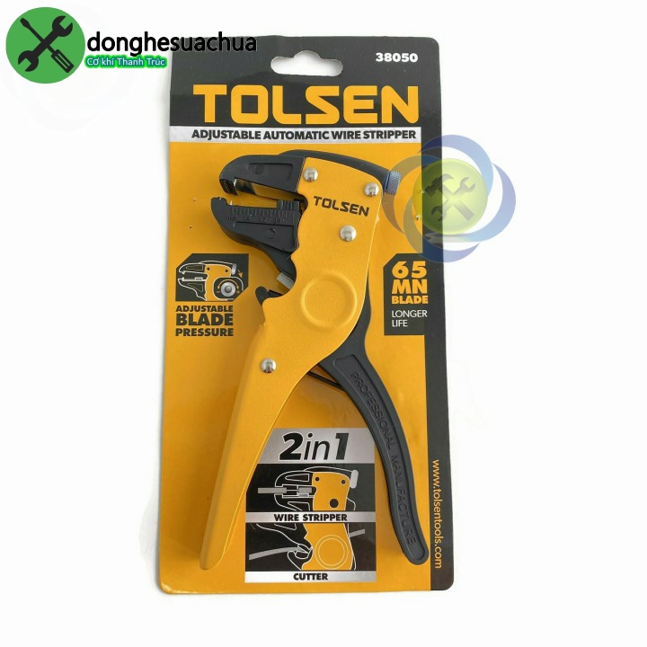 [HCM]Kìm tuốt dây điện Tolsen 38050