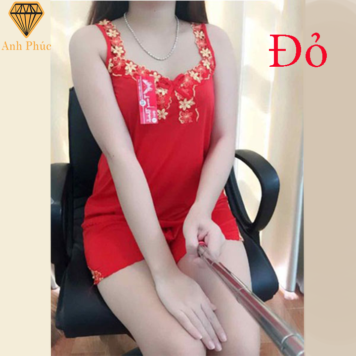 [HCM]Bộ đùi ngủ vải thun lạnh mặc mát  Anh Phúc