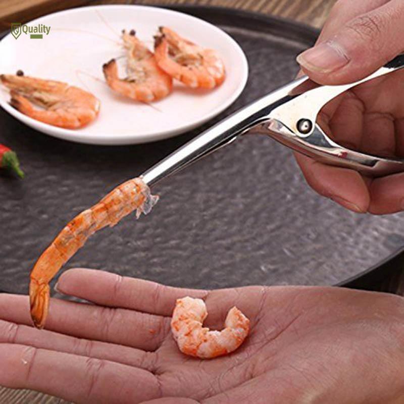 Dụng Cụ Lột, Bóc Vỏ Tôm Bằng Thép Không Gỉ