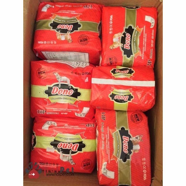 Bỉm chó đực Dono size S