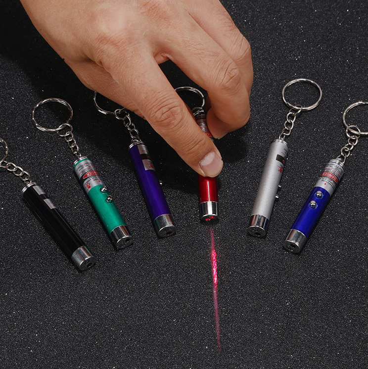 ĐÈN LASER ĐÈN PIN LED LASER MINI 3 IN 1 (TIA LASER ĐÈN PIN SOI POLYMER)