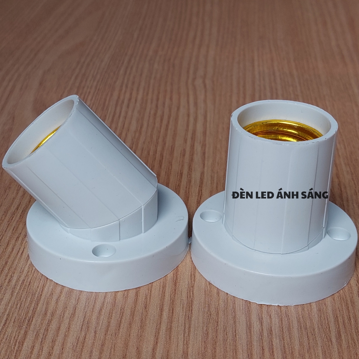 Combo 5 đui đèn xoay thẳng, xéo đa năng E27