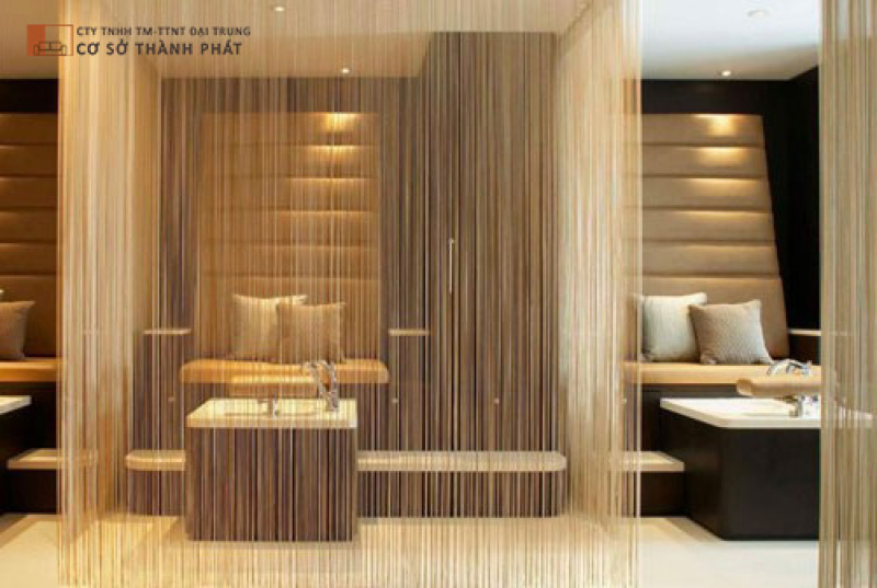 Màn sợi chỉ trang trí Đại Trung Nhiều màu 3m x 3m
