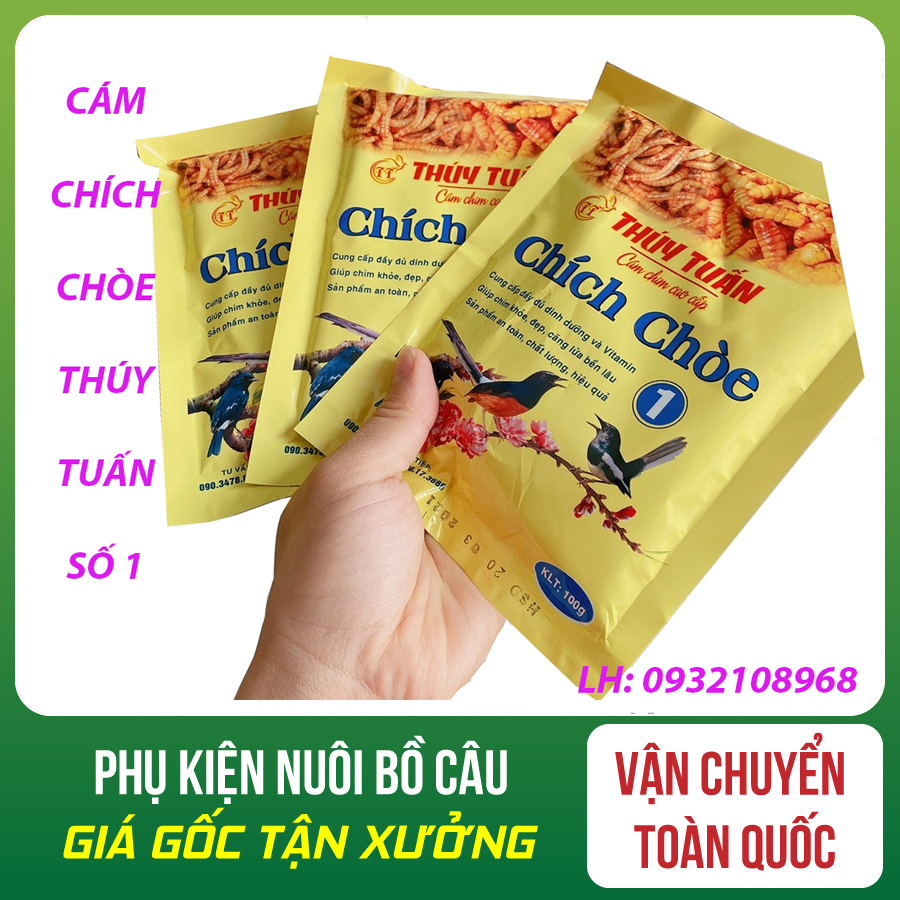 [HOÀN TIỀN 10%]Cám cho chim Chích Chòe số 1 - Cám cho chim chích chòe Thúy Tuấn số  - Cám chim chích chòe