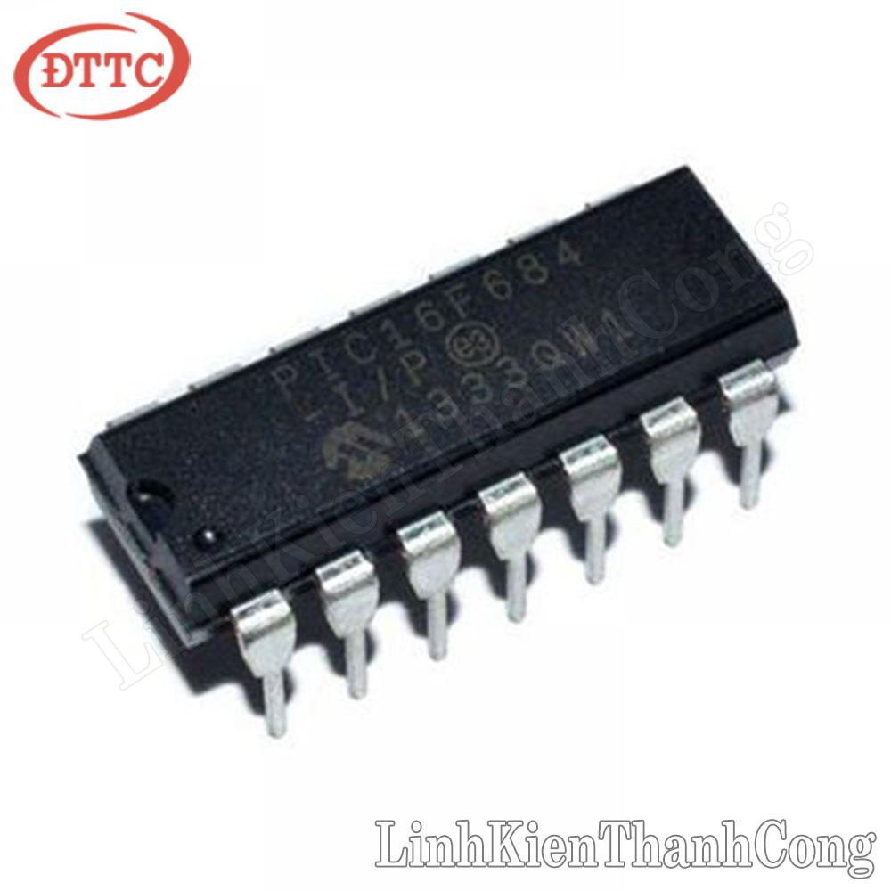 IC Điều Khiển PIC16F684 - DIP14