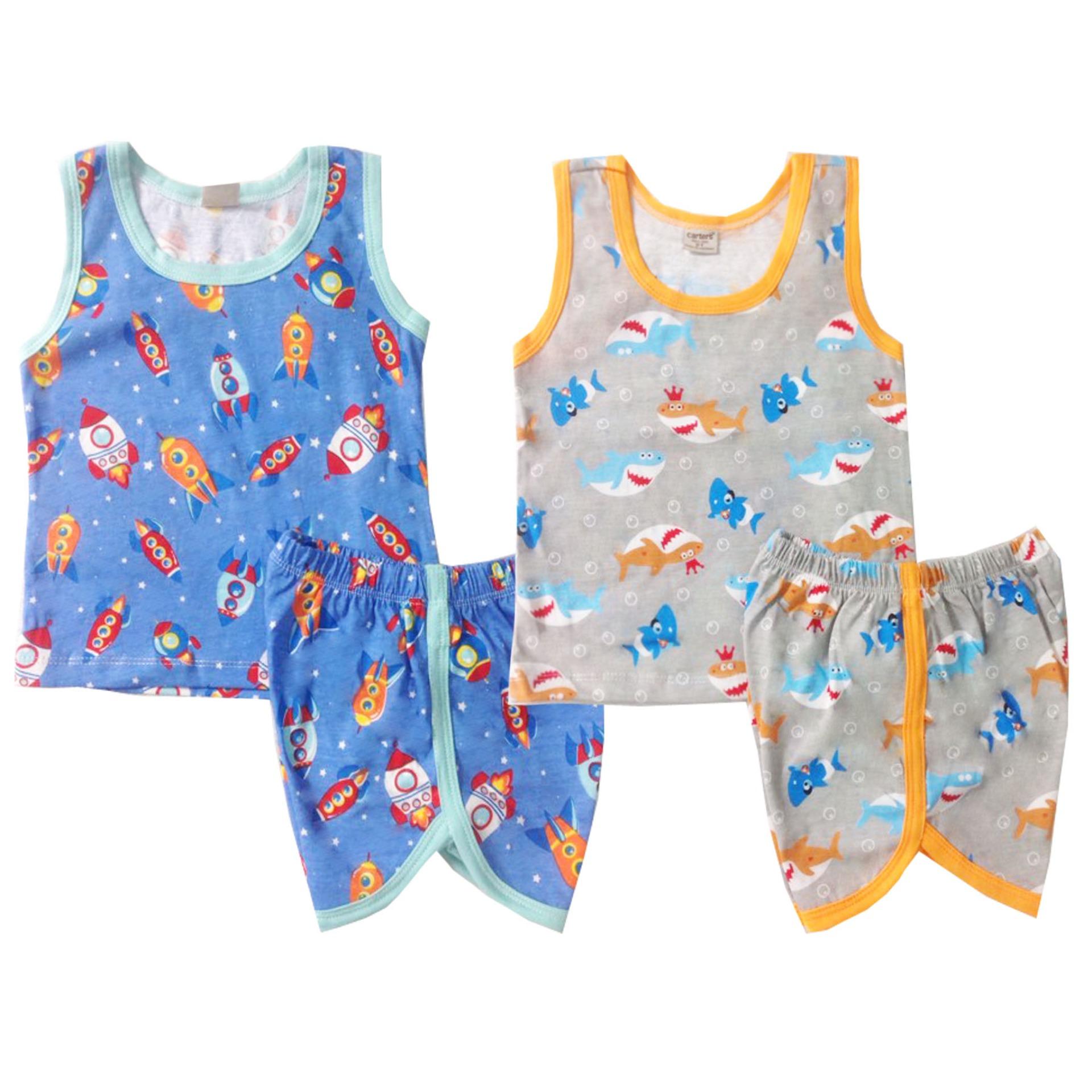 [HCM]SET 2 BỘ THUN SÁT NÁCH BÉ TRAI