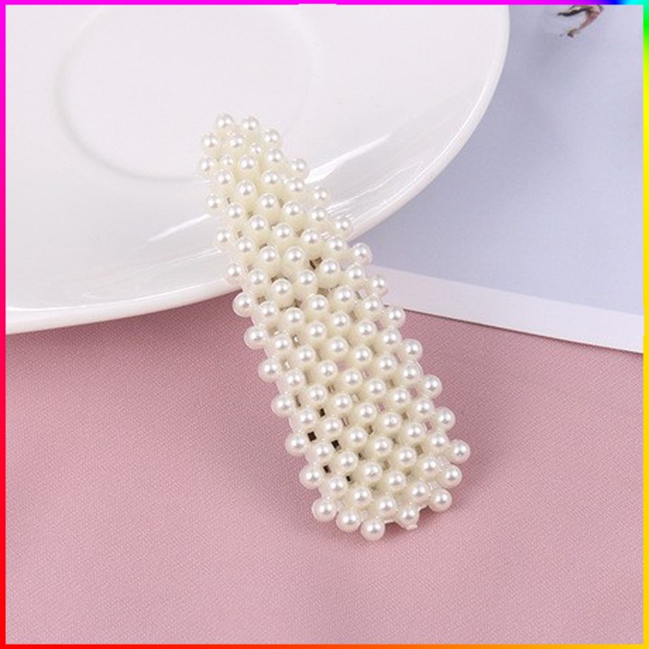 Cặp tóc Hàn Quốc ngọc trai nhân tạo( giao ngẫu nhiên)