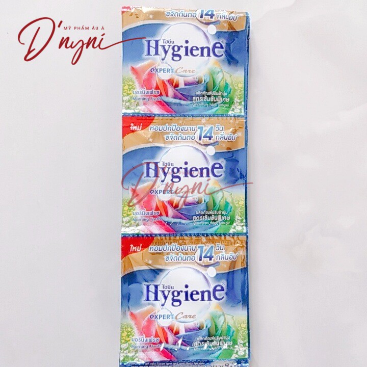 [HCM]Combo 12 gói xả Hygiene đậm đặc 20ml Thái Lan (Màu Xanh)