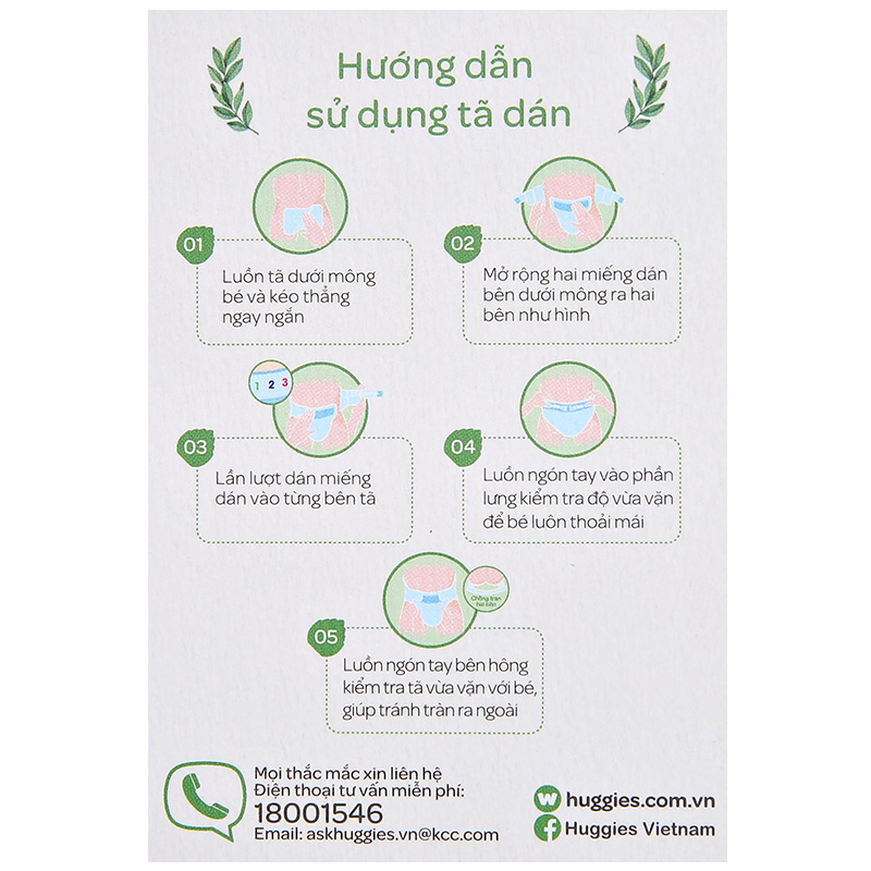 Tã Dán Huggies Platinum Nature Made Size M 64 Miếng (6 – 11 kg)