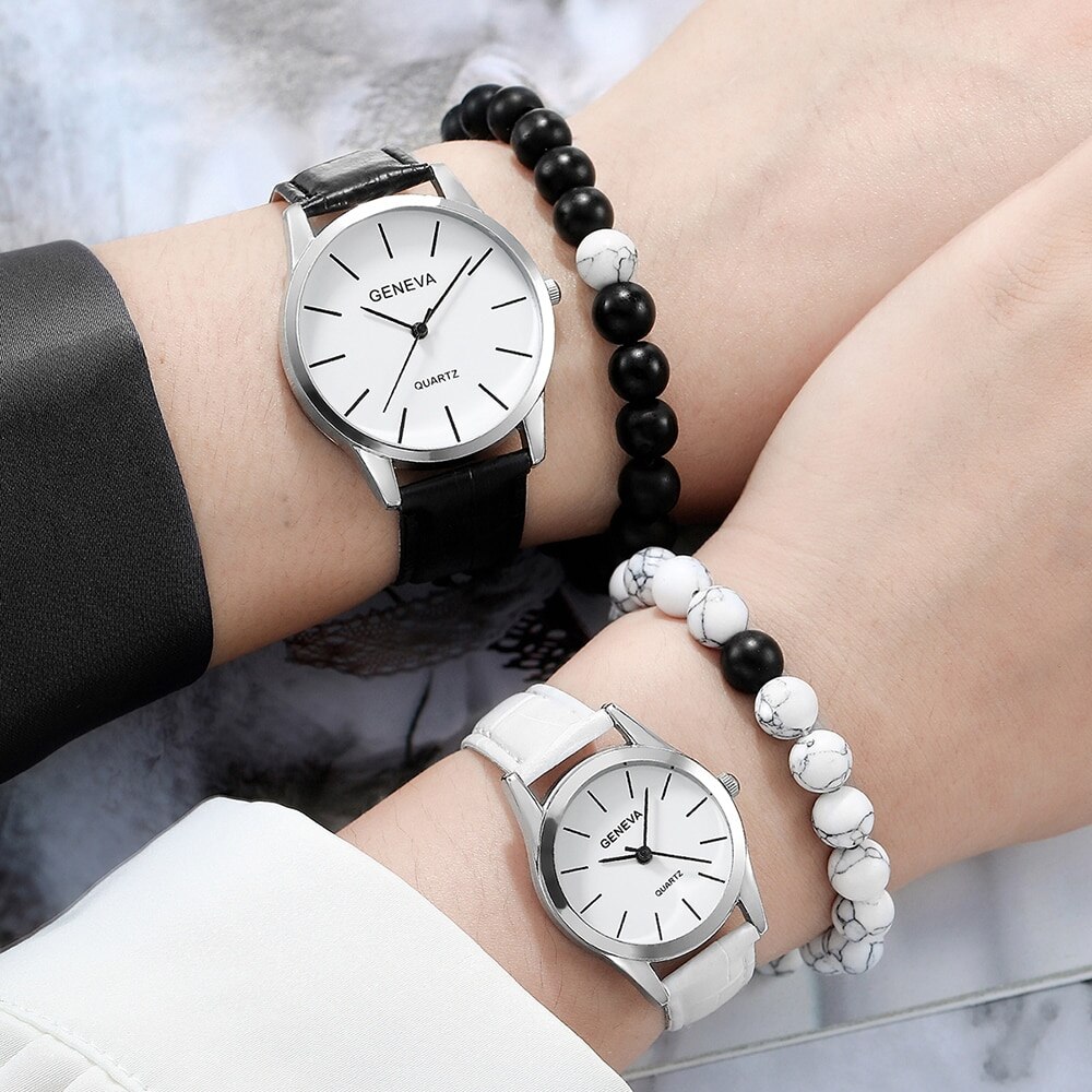 Fashion couple hot sale quartz watch