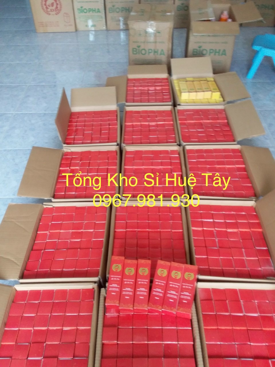 20 Chai Nước Xả Vải Khô (Màu đỏ ) - Lâm Đại Phúc