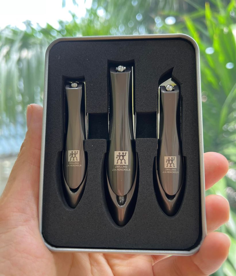 Bộ bấm móng tay cao cấp gồm 3 chiếc zwilling - Hàng Mua Tại Đức