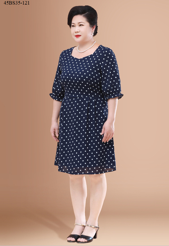 ĐẦM TRUNG NIÊN CHẤM BI BIGSIZE
